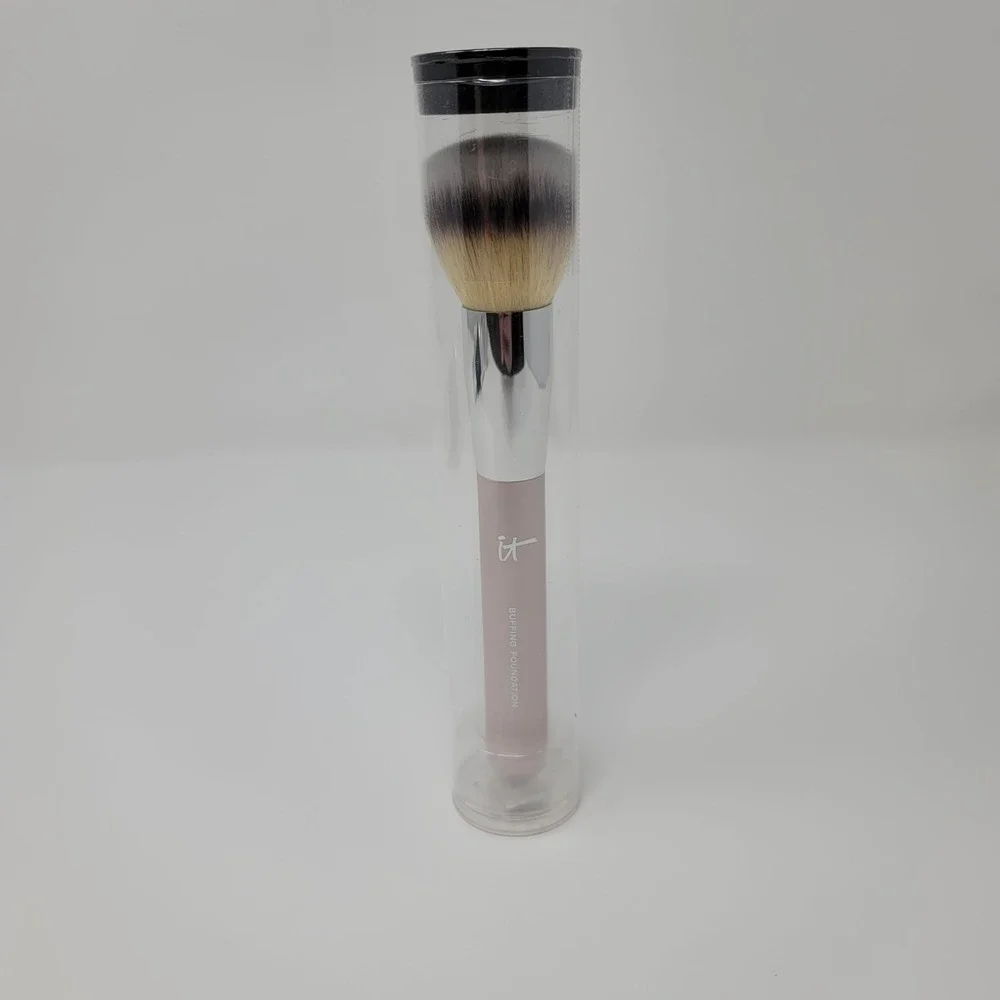 It Cosmetics‎ Heavenly Luxe Buffing Foundation Brush Makeup Tool Rose Gold